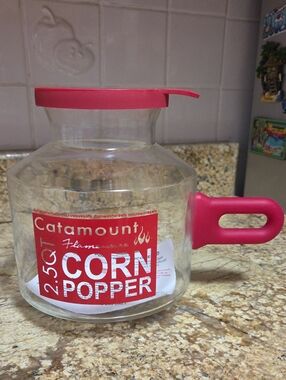 Red Corn Popper - 2.5 QT